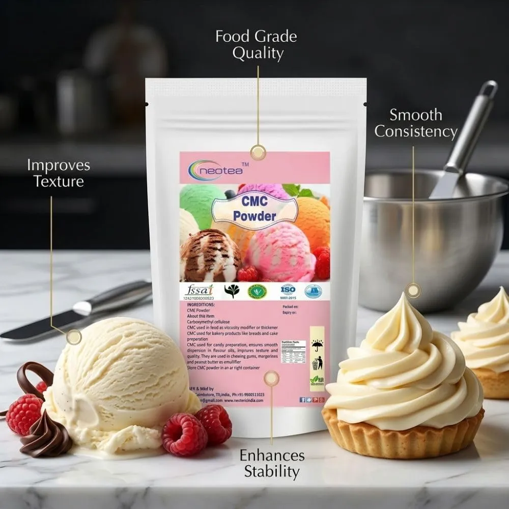 CMC Carboxymethyl Cellulose Powder | Food-Grade, Ideal for Soft