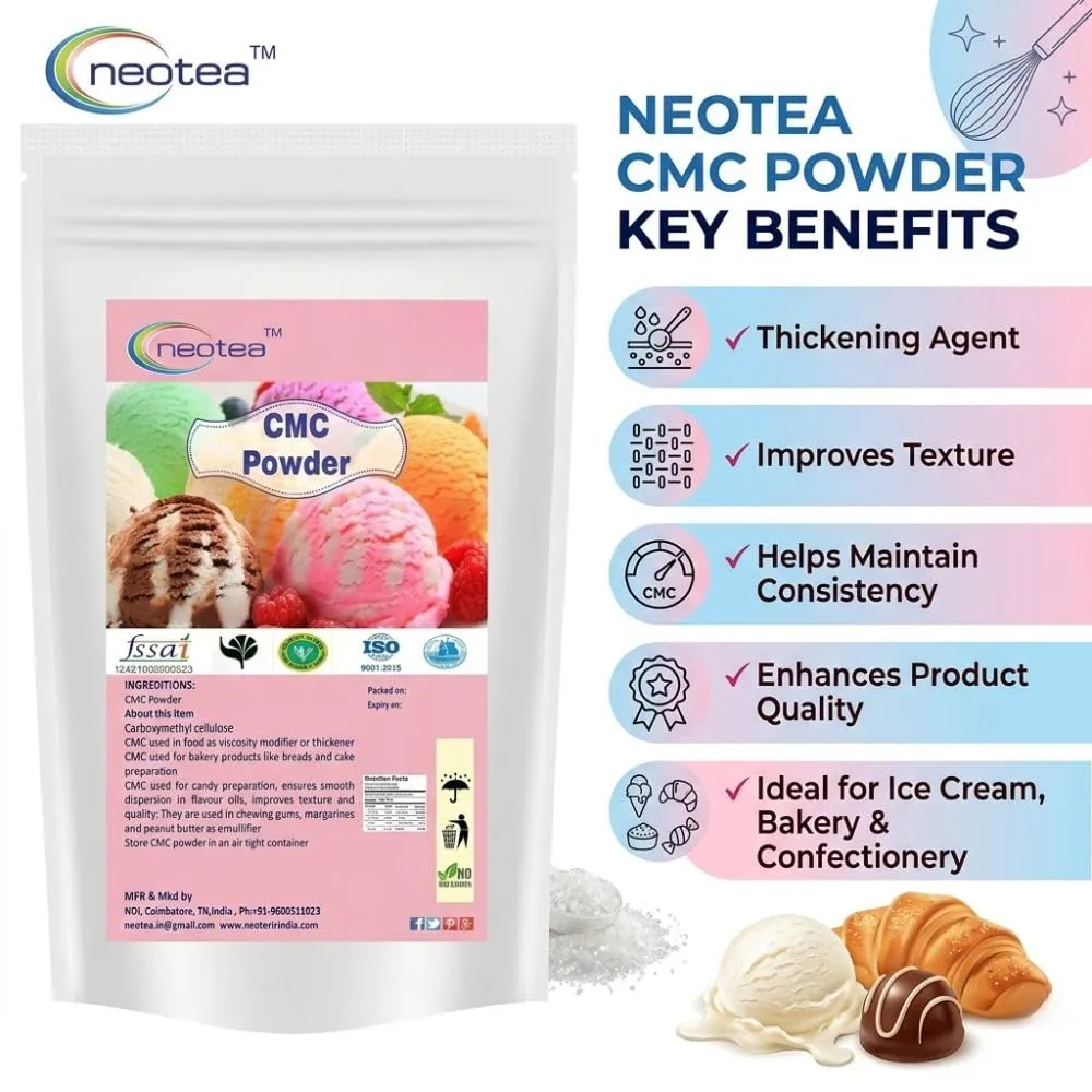 CMC Carboxymethyl Cellulose Powder | Food-Grade, Ideal for Soft