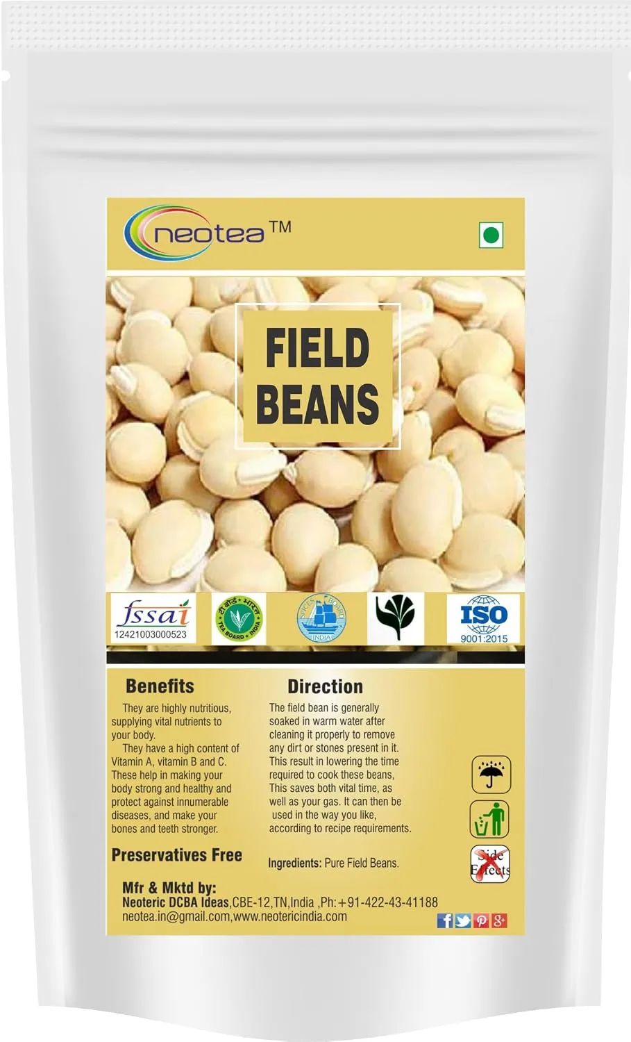 Field Beans | Hyacinth Mochai Kottai | Kadwe Vaal | Lima Double Beans