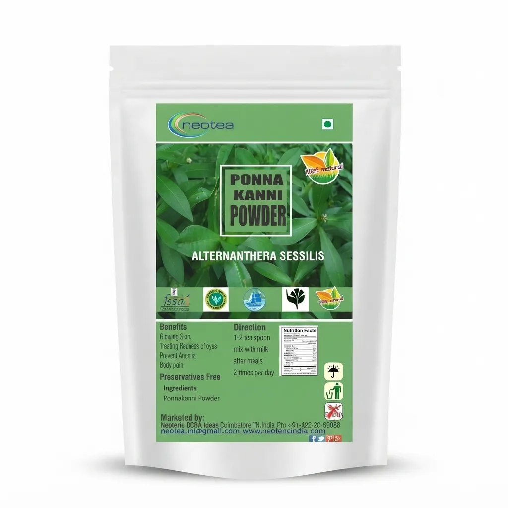 Ponnanganni Powder | Alternanthera Sessilis Powder | Ponnaganti Matsyaakshi Gudari Sag | Dwarf Copper Leaf | Ponnankanni Keerai Saag | Joyweed for Skin, Hair, Digestion & Immunity | Gudrisag Honagonne Sag | Pure & Natural