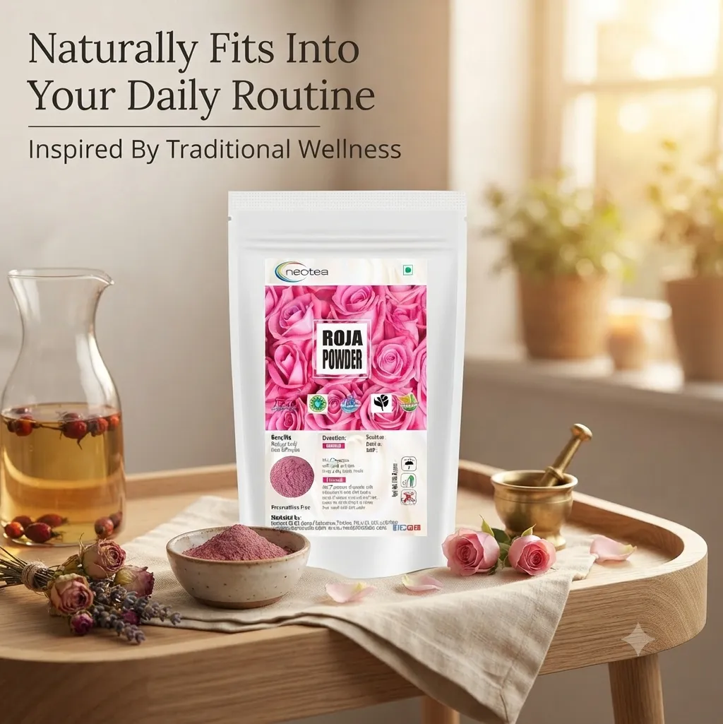 Rose Petal Powder | 100% Pure & Natural | Antioxidant Support for Skin Health | Rosa Indica & Centifolia | Face Mask, Tanning, Glowing Skin | Hair & Facial Care | Enriched with Vitamin A | DIY Baby Bath & Juice Drink | Organic