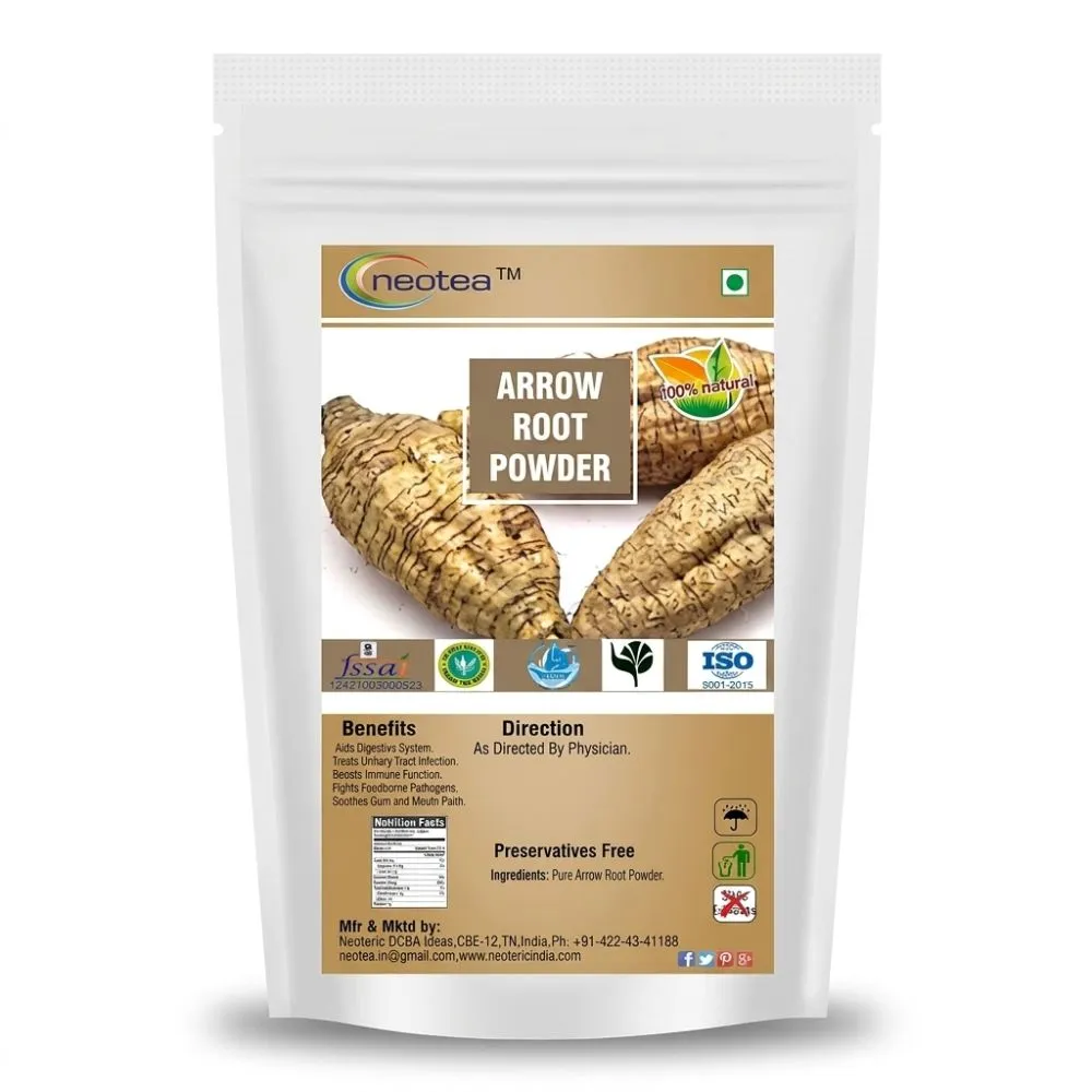 Arrow Root Powder | Koova Podi | Arrowroot Flour | Natural Starch Powder for Cooking, Baking & Traditional Recipes | Fine Texture | 100% Pure