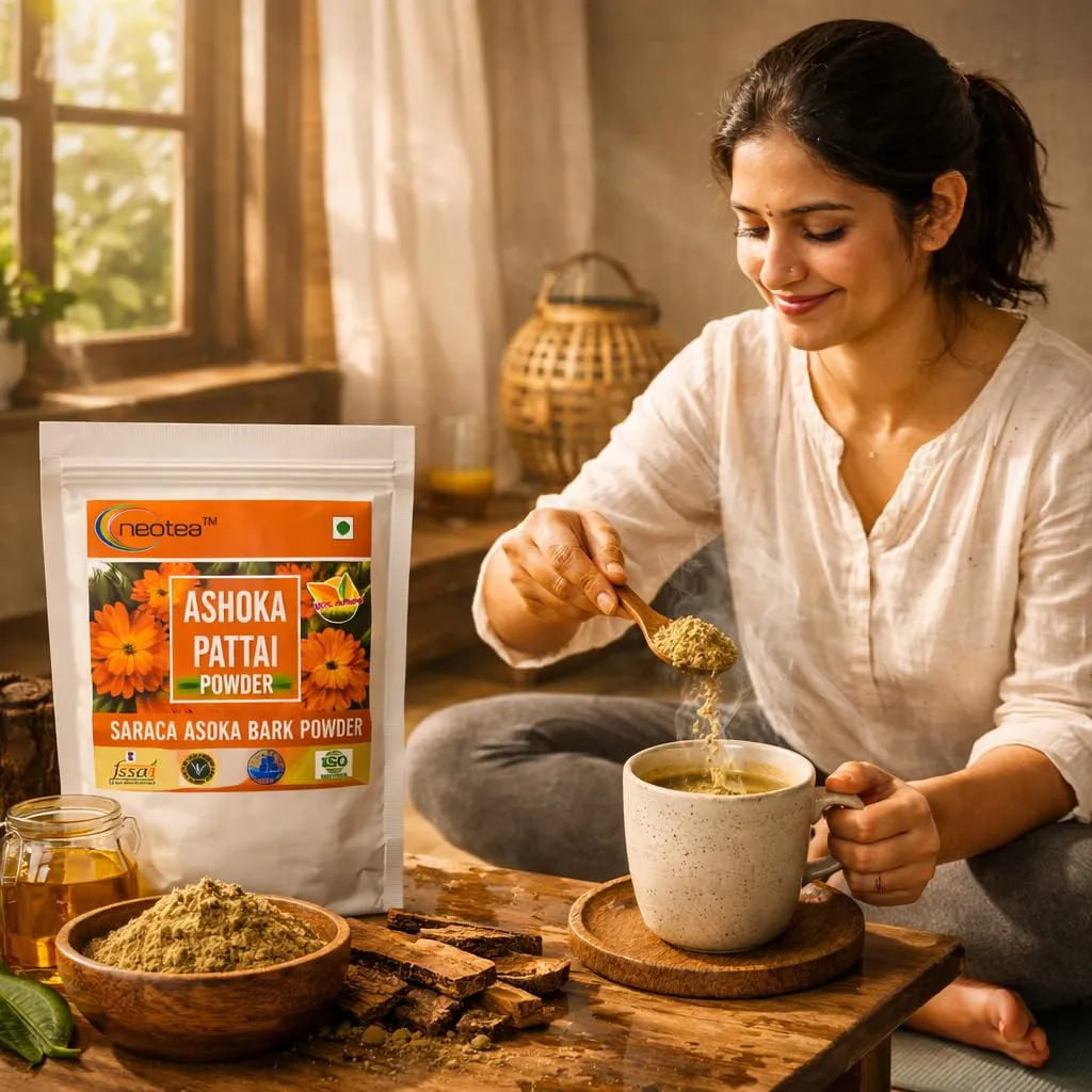 Ashoka Pattai Powder | Saraca Asoca Bark Powder | 100% Natural Herbal Powder | Traditional Ayurvedic Herb | Fine Ground Ashoka Bark