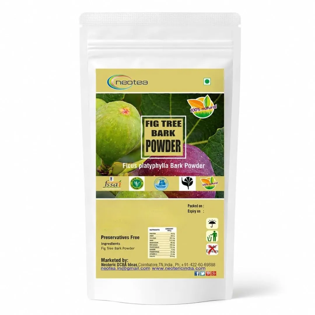 Athipattai Powder | Fig Tree Bark Powder | Natural Herbal Ingredient | Traditionally Used Botanical Powder | Fine Ground | 100% Natural | For Herbal Preparations