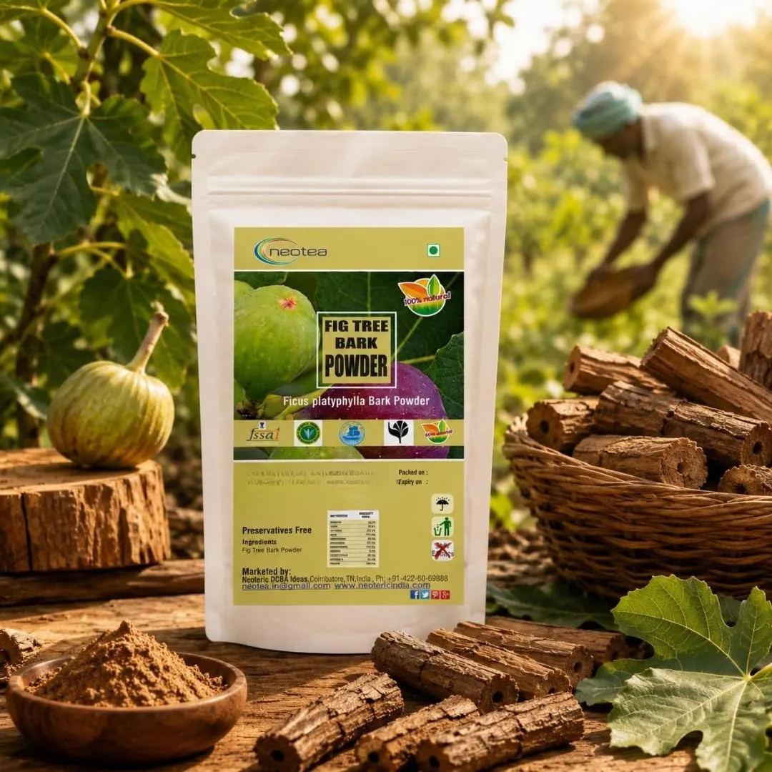 Athipattai Powder | Fig Tree Bark Powder | Natural Herbal Ingredient | Traditionally Used Botanical Powder | Fine Ground | 100% Natural | For Herbal Preparations