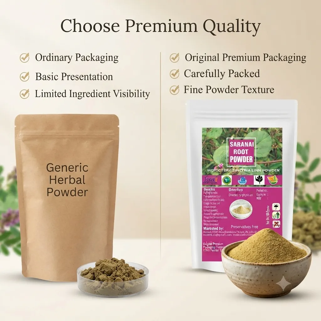 Saranai Root | Punarnava Powder | Boerhavia Diffusa Root | Kidney Rejuvenation | Liver & Urinary Wellness | Sathi Jadd | Mukirattai Leaves | Pure & Natural | Certified Organic | Punarva Diffusa | INDIA ORGANIC Certified Herbal Supplement