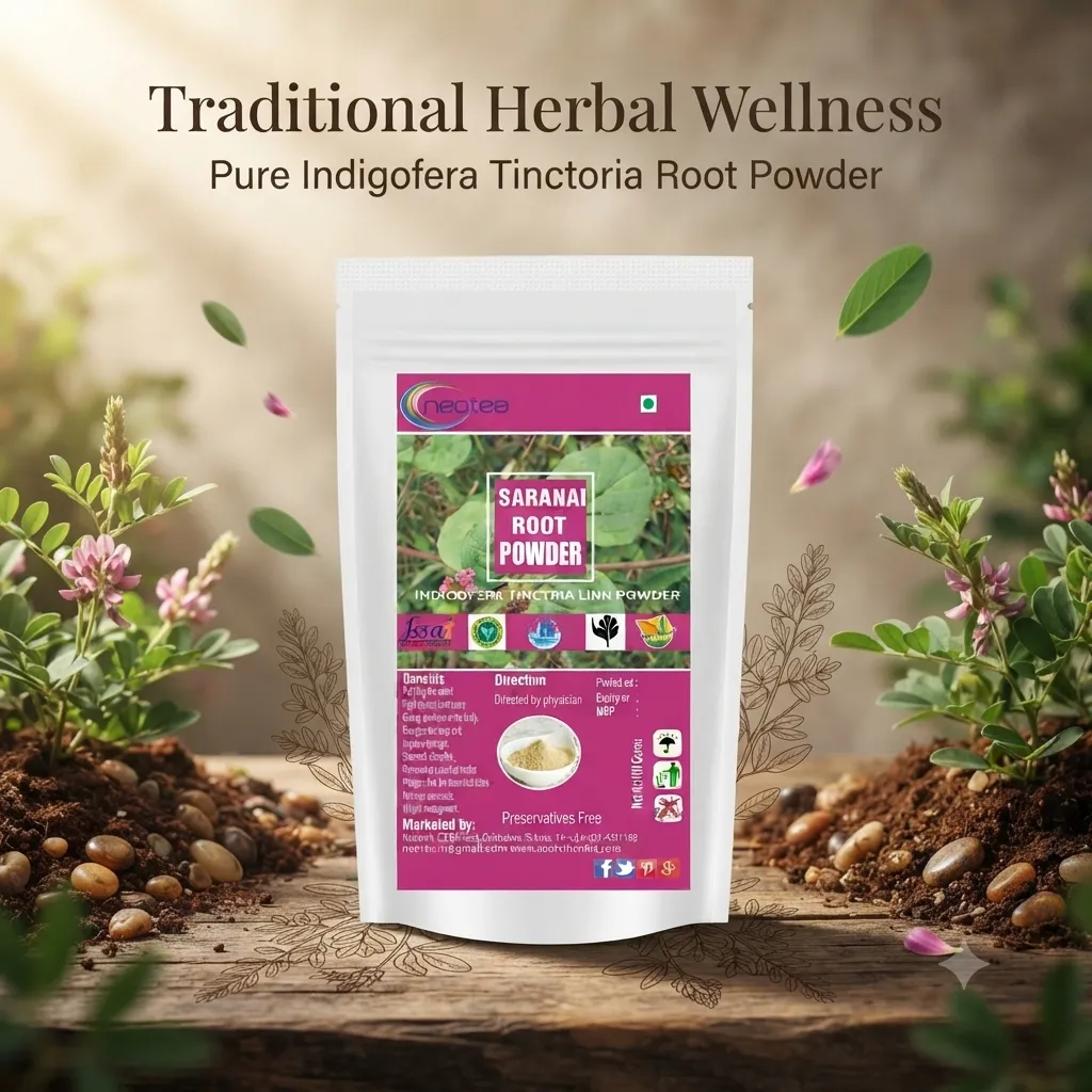 Saranai Root | Punarnava Powder | Boerhavia Diffusa Root | Kidney Rejuvenation | Liver & Urinary Wellness | Sathi Jadd | Mukirattai Leaves | Pure & Natural | Certified Organic | Punarva Diffusa | INDIA ORGANIC Certified Herbal Supplement
