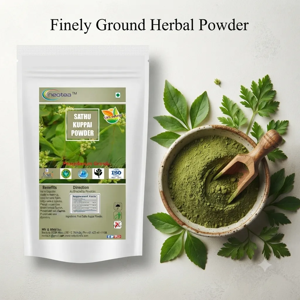 Sathakuppai Powder 100% Natural Dill Seed Powder | Finely Ground Sathakuppai for Traditional Cooking & Everyday Food Preparations | Aromatic Herbal Ingredient