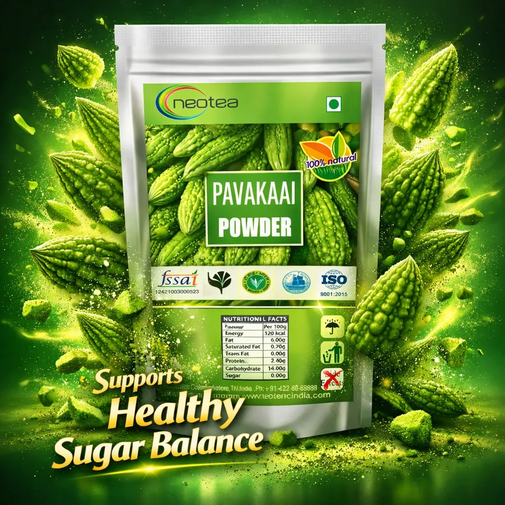 Bitter Gourd Powder 100% Natural Karela Powder | Dried Bitter Melon Powder | Herbal Vegetable Powder for Daily Wellness | No Added Preservatives