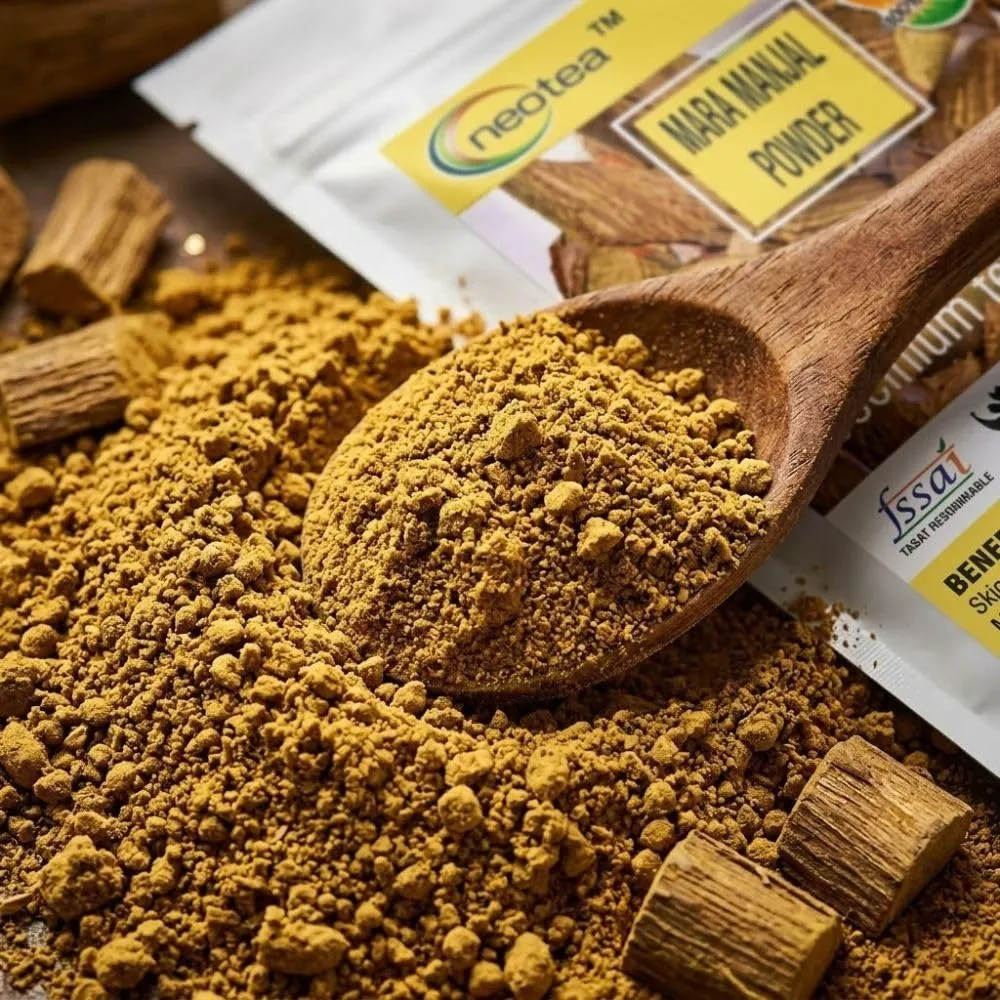 Maramanjal | Natural Kasturi Haldi Powder for Glowing Skin | Wild Turmeric (Curcuma Aromatica) for Acne, Dark Spots, & Tan Removal | 100% Pure, Chemical-Free, Preservative-Free | Brightening & Whitening Face Pack