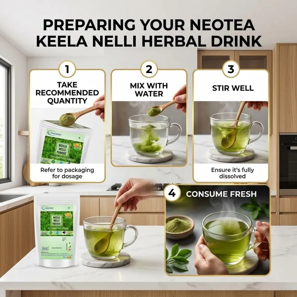 Keelanelli Powder | 100% Natural Pure Keelanelli Herb | Bhumyamalaki Powder | Phyllanthus Niruri | Traditional Ayurvedic Herbal Powder | No Preservatives