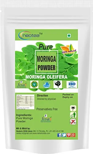 Moringa Leaf Powder 100% Natural Green Moringa Powder | Moringa Leaves Herbal Powder | Nutrient-Rich Superfood for Daily Wellness | Plant-Based Dietary Ingredient