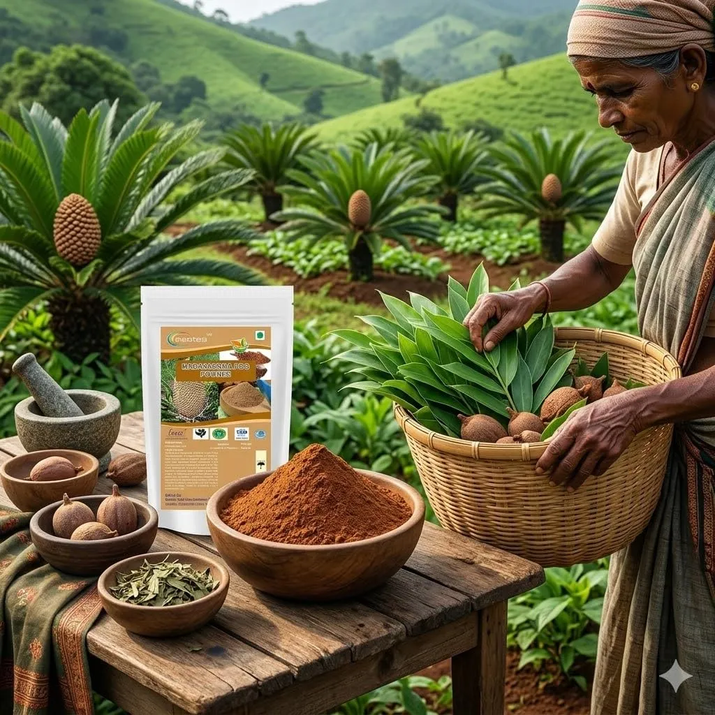 Madhanakama Poo Powder | 100% Natural Dried Flower Powder | Finely Ground Herbal Flower Powder | Traditional Indian Botanical Ingredient | Carefully Processed & Packed