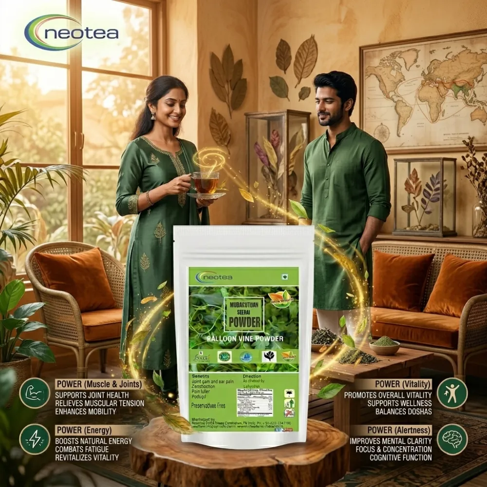 Mudakathan Keerai Powder | Balloon Vine Leaf Powder | Cardiospermum Halicacabum | 100% Natural Herbal Leaf Powder | Traditional Ayurvedic Ingredient