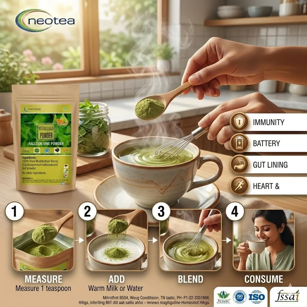 Musumusukkai Powder | Traditional Herbal Powder | Natural Musumusukkai Leaf Powder | 100% Pure & Natural | For Daily Wellness & Traditional Lifestyle