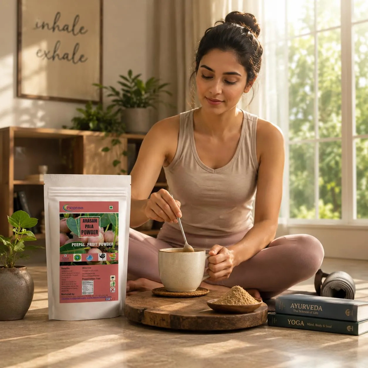 Peepal Tree Fruit Powder | Arasam Pazham Ficus Religiosa | Helpful for Cough Pitta Burning Sensation and Vomiting | 100% Pure and Natural and Sweet | Direct Source From Farmers