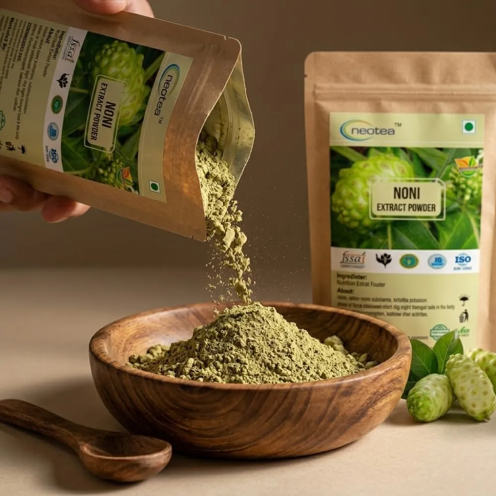 Noni Powder | Morinda Citrifolia Fruit Powder | Organic Beach Mulberry | Indian Great Mulberry | Whole Dried Non-GMO Noni | Natural Herbal Supplement | 100% Pure