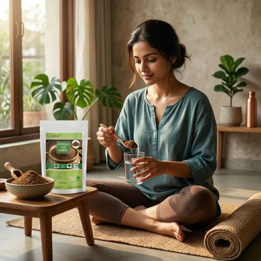 Neermulli Seed Powder | Premium Quality Dried Neermulli Seeds Powder | Herbal Powder for Traditional Use | 100% Natural & Pure | No Additives or Preservatives