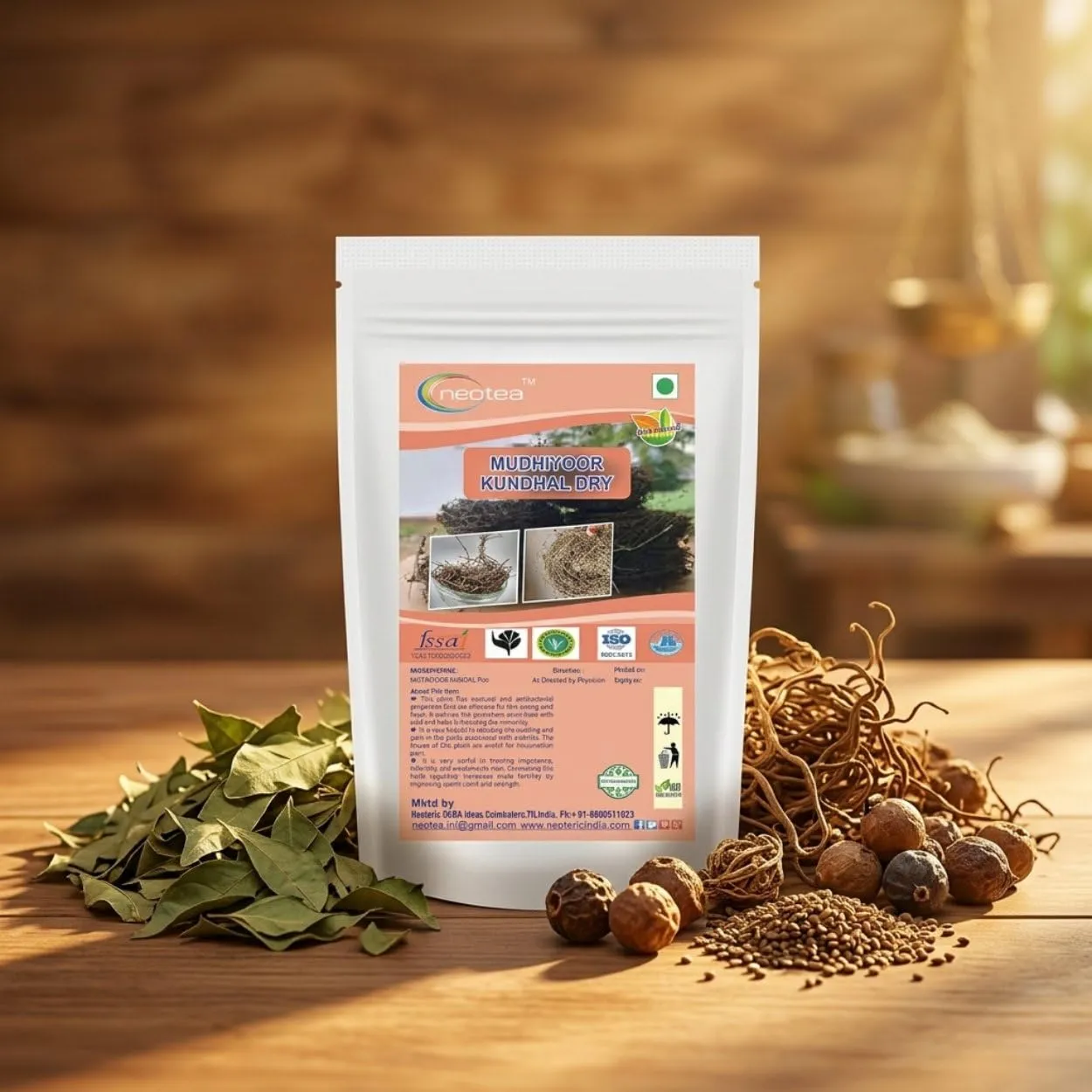 Muthiyar Koonthal Powder | Traditional Herbal Powder | Naturally Sourced & Finely Ground | Pure Plant-Based Ingredient for Traditional Beauty & Personal Care Routines | Carefully Packed | 100% Natural