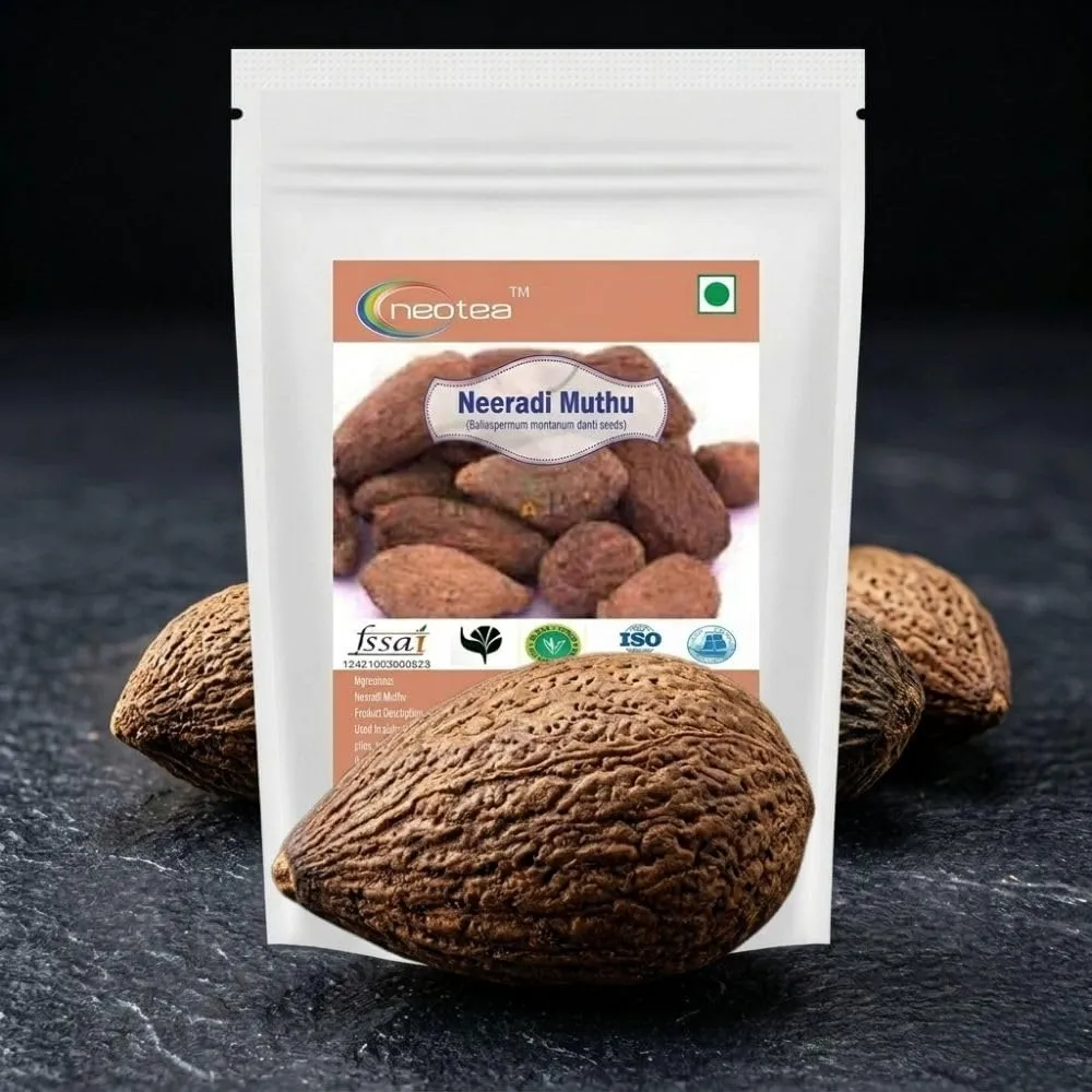 Neeradi Muththu | Natural Traditional Herb Ingredient | Carefully Selected & Cleaned Neeradi Muththu | Premium Quality Botanical Ingredient for Traditional & Everyday Preparations | 100% Natural
