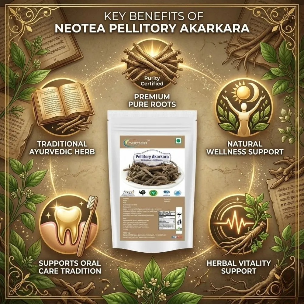 Akarkara Whole Dried Root | Raw Herbal Akarkara Root | Naturally Sourced & Carefully Cleaned Herb | Traditional Herbal Ingredient for Everyday Use | Premium Quality