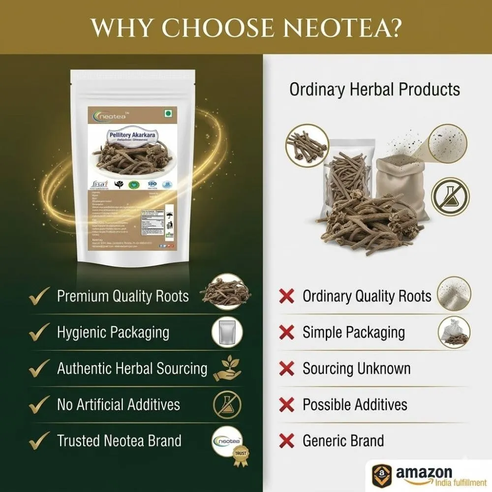 Akarkara Whole Dried Root | Raw Herbal Akarkara Root | Naturally Sourced & Carefully Cleaned Herb | Traditional Herbal Ingredient for Everyday Use | Premium Quality