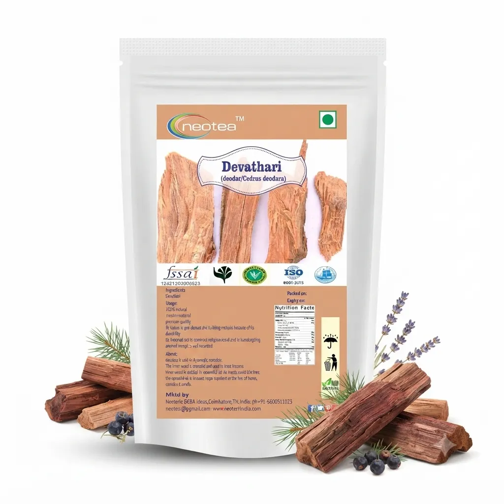 Devathari Raw Herbal | Whole Natural Devathari Herb | Traditionally Used Indian Herbal Ingredient | Unprocessed Raw Herb for Traditional Preparations | Carefully Packed