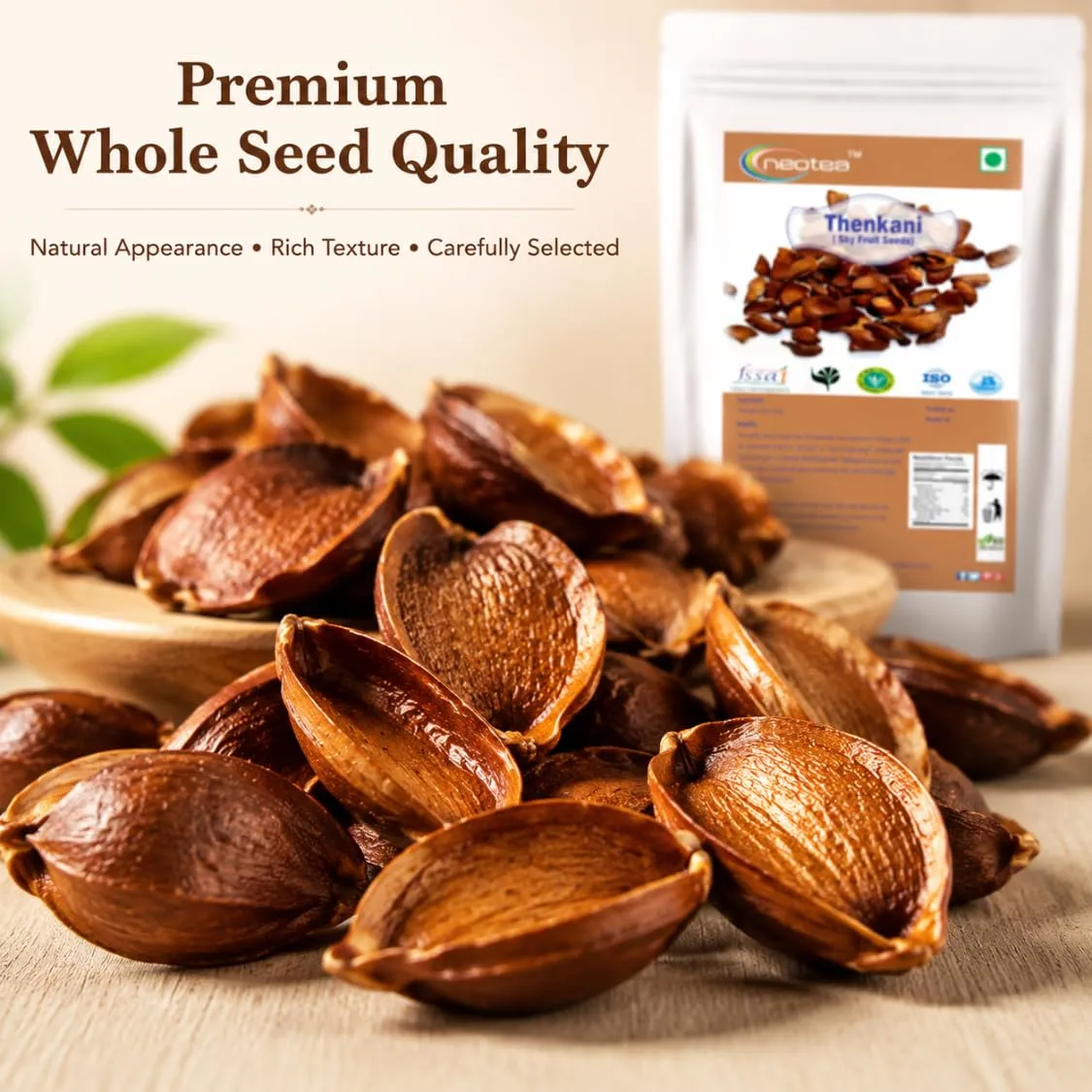 Sky Fruit Seeds | 100% Natural Raw Herbal Sky Fruit | Whole Dried Sky Fruit Seeds | Carefully Selected & Naturally Processed Herbal Ingredient | Traditional Indian Herb