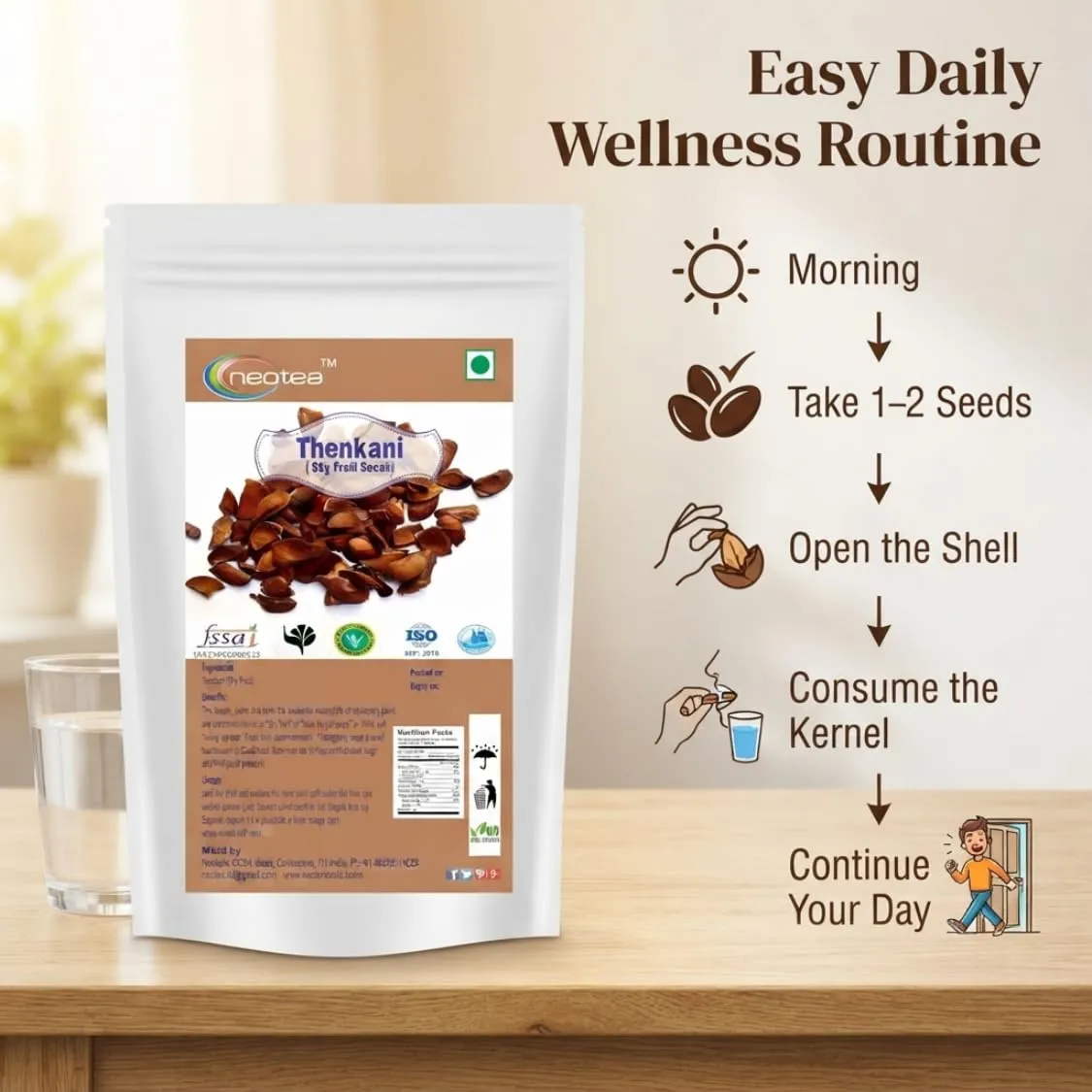 Sky Fruit Seeds | 100% Natural Raw Herbal Sky Fruit | Whole Dried Sky Fruit Seeds | Carefully Selected & Naturally Processed Herbal Ingredient | Traditional Indian Herb