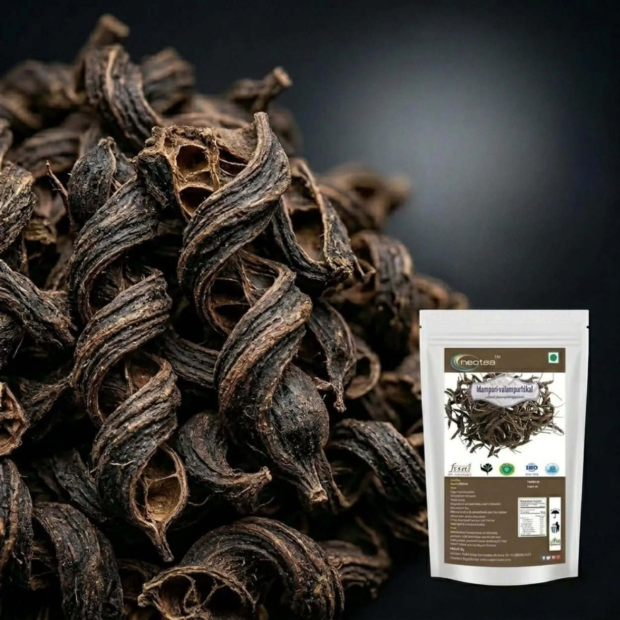 Idampuri Valampurikkai Raw Herbal | Whole Natural Herbal Ingredient | Traditional Indian Herbal Collection | Carefully Selected & Packed | For Traditional and Cultural Use