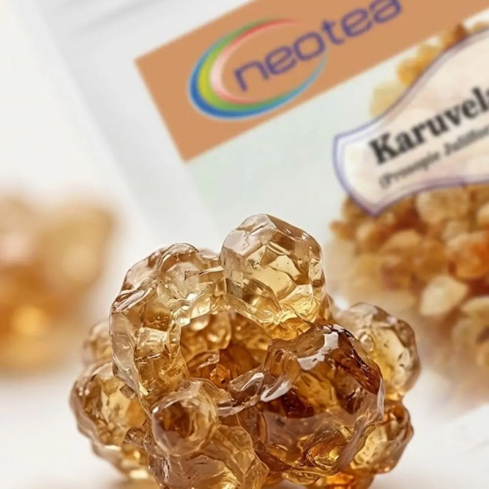 Karuvelam Pisin Raw Herbal Gum | Natural Karuvelam Tree Gum Resin | Traditional Indian Herbal Ingredient | Carefully Cleaned & Naturally Dried | Premium Raw Herb
