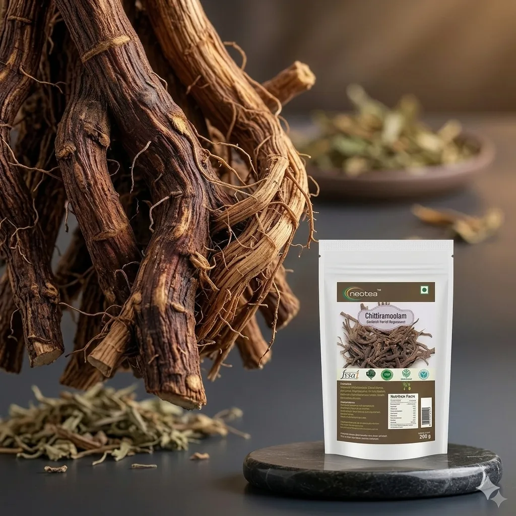 Kodivaeli Vaer (White Leadwort) | Chittiramoolam/Chitramulika/Vellakoduveli/Safaid Sitarak | 100% Natural & Organic Herbal Supplement for Wellness & Immune Support