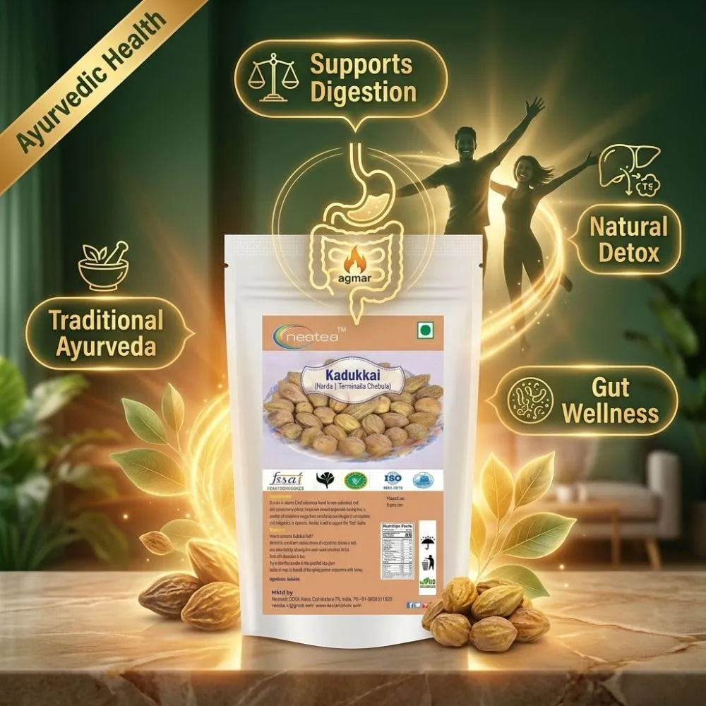 Harda Terminalia Chebula Kadukkai Haritaki – 100% Pure Dried Fruit for Digestive Health, Detox, and Wellness Natural Ayurvedic Remedy for Immunity Boost, Detoxification, and Overall Health Support