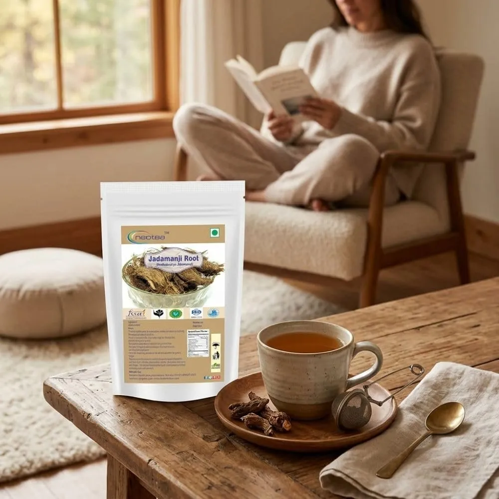 Jadamanji Root Raw Herbal | Dried Jadamanji Root Whole Herb | Traditional Indian Herbal Ingredient for Home Use, Herbal Preparations & Natural Wellness Routines